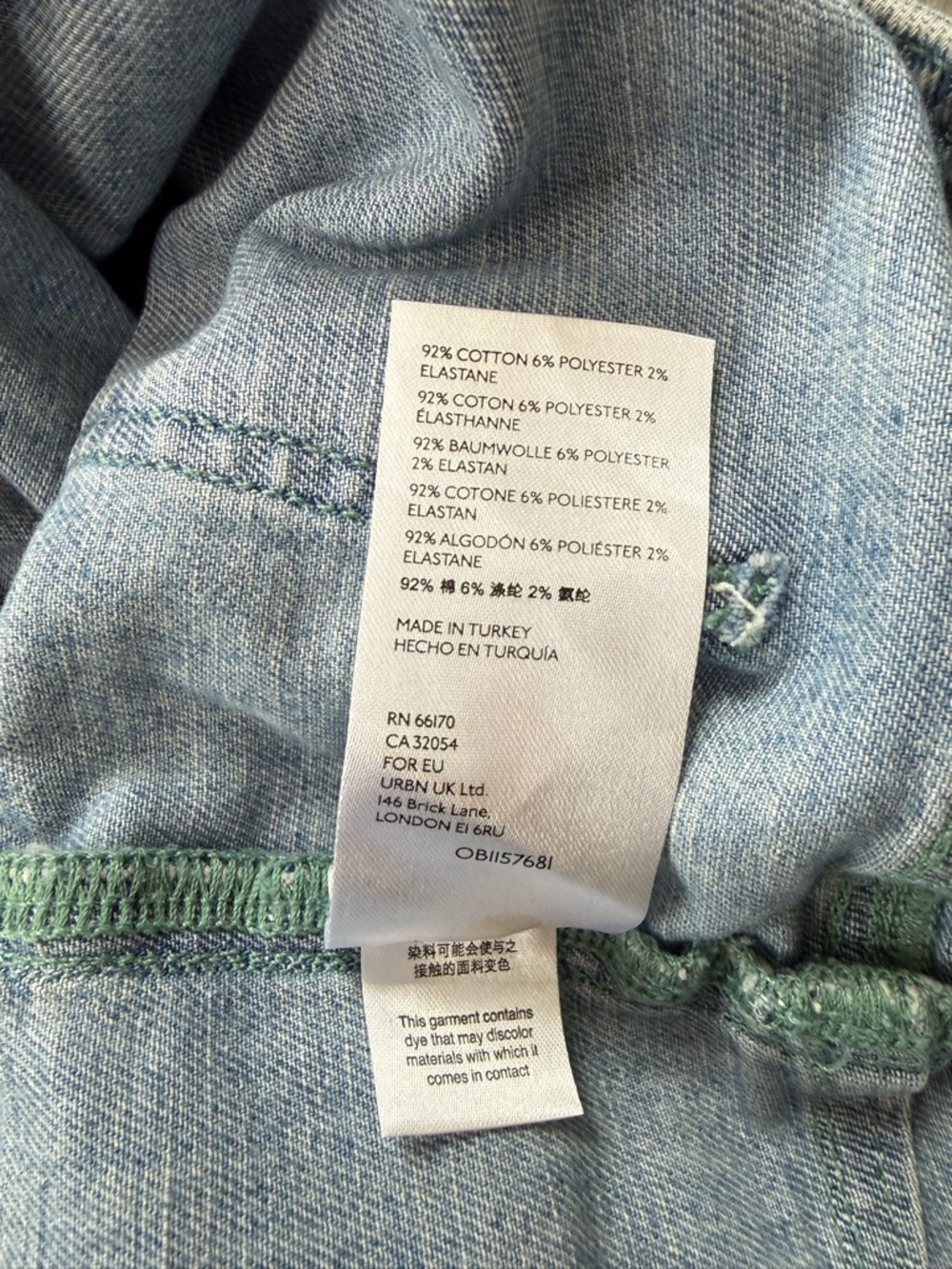 Pilcro & The Letterpress Anthropologie Jeans 29 High Rise Utility Crop Denim - Picture 8 of 15